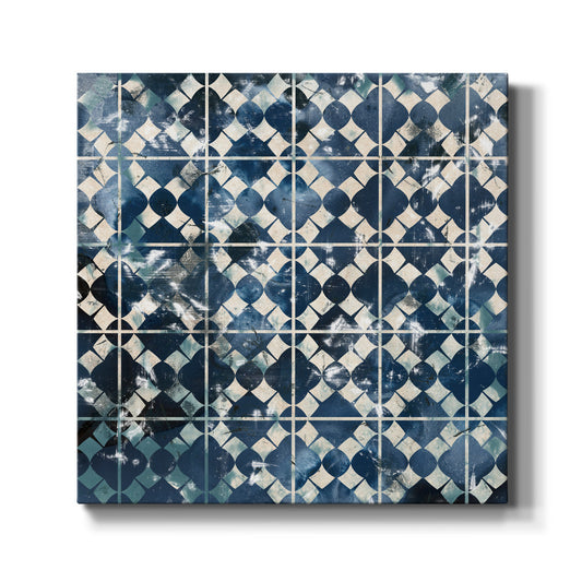 Tile-Dye V - Canvas Art Print