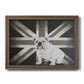 Best of British B&W Premium Framed Canvas- Ready to Hang