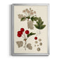 Leaves & Berries III - Modern Framed Canvas Print