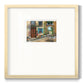 Tuscan Courtyard - Double Matboard Framed Print