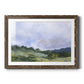 Pastoral Horizons I - Barnwood Framed Art Print