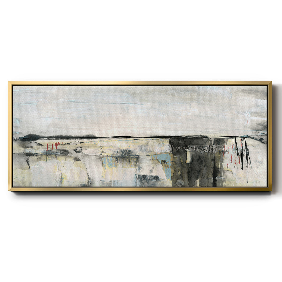 Valley View II - Floater Framed Canvas Print