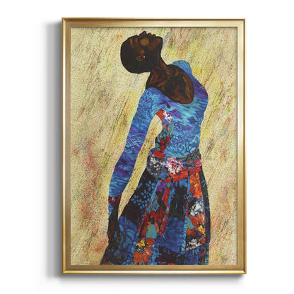 Woman Strong IV - Modern Framed Canvas Print