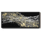 Mistral III in Black - Floater Framed Canvas Print