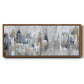 Bay City Reflection - Floater Framed Canvas Print