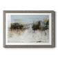 Wintery Horizon I - Barnwood Framed Art Print