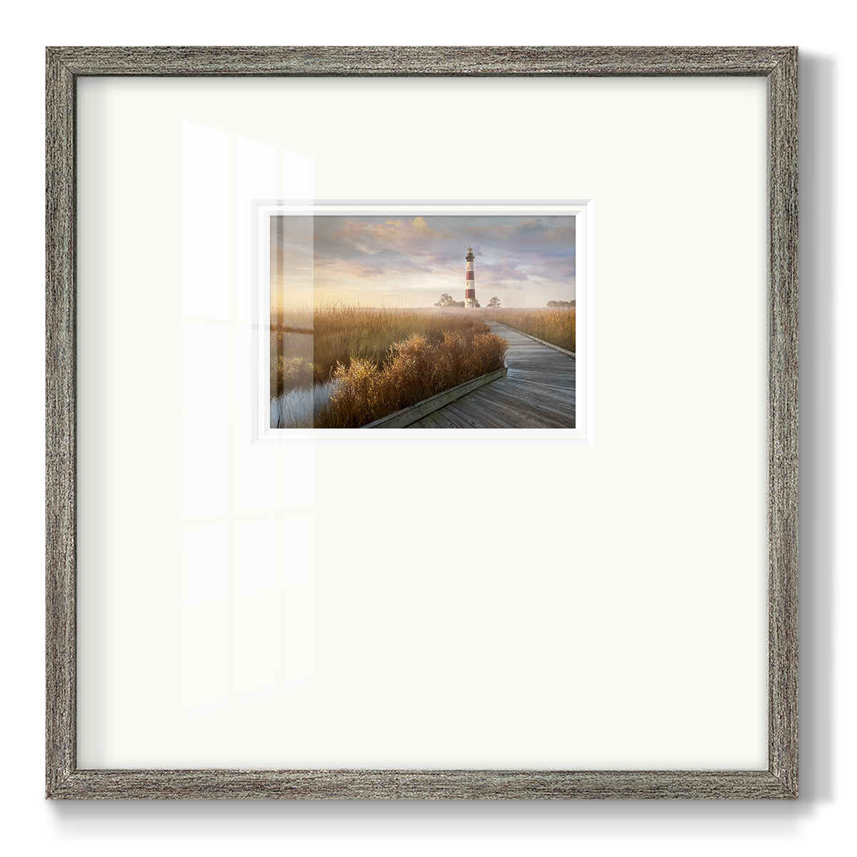 Private Path I Premium Framed Print Double Matboard