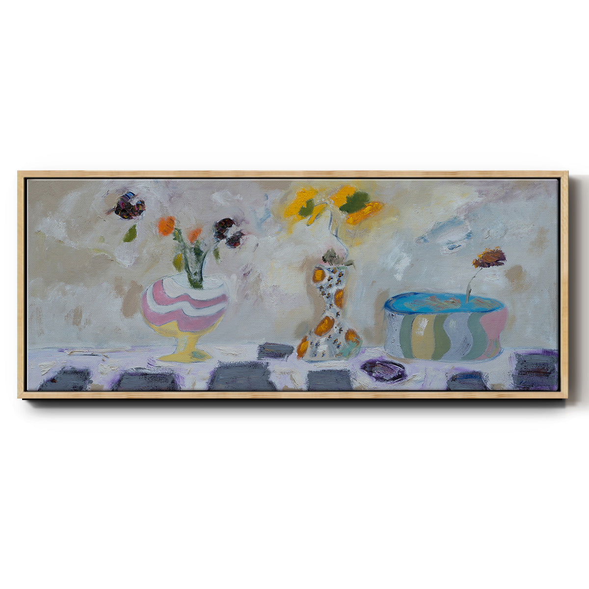The Ring Leader - Floater Framed Canvas Print