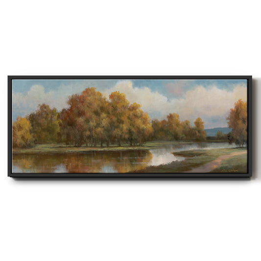 Shenandoah II - Floater Framed Canvas Print