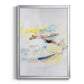 Spacial I - Modern Framed Canvas Print