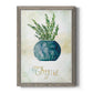 Potted Thyme - Premium Canvas Framed in Barnwood - Ready to Hang