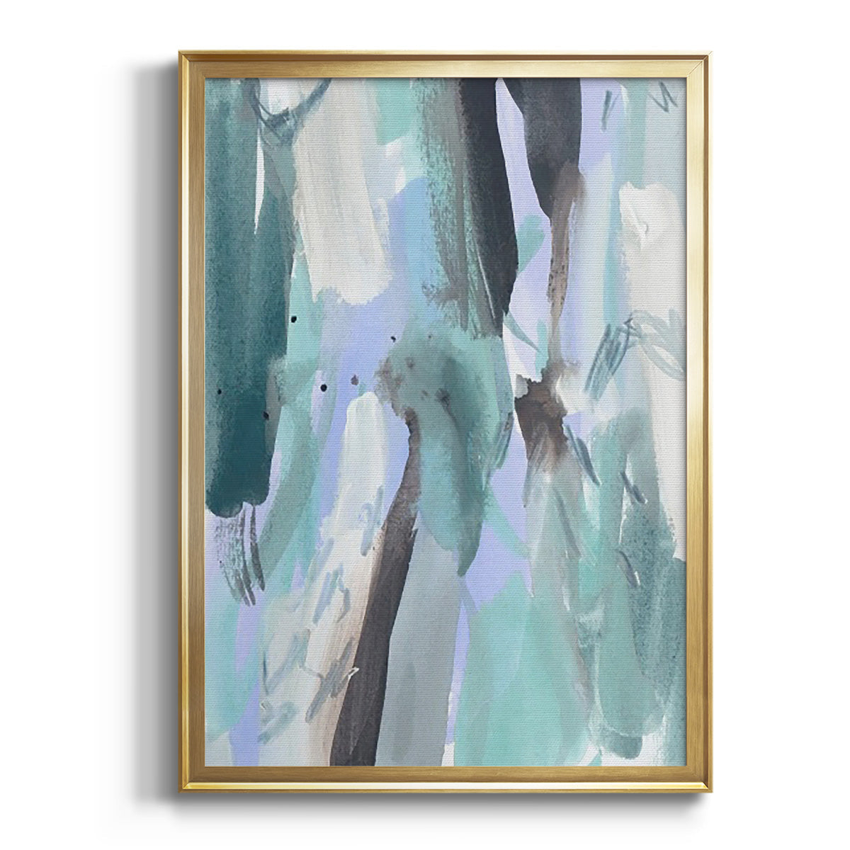 Ocean Crush VI - Modern Framed Canvas Print