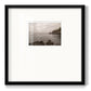 Solitary- Premium Framed Print Double Matboard