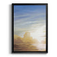 Luminous Waters I - Modern Framed Canvas Print