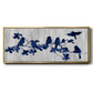 Indigo Hangout - Floater Framed Canvas Print