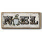 Winter Wonderland Friend Noel - Floater Framed Canvas Print