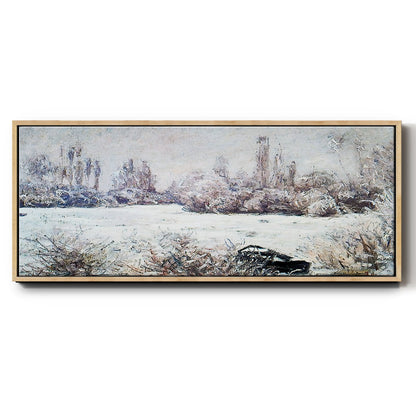 The Frost, 1880 - Floater Framed Canvas Print