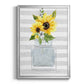 Sunflower Perfume II - Modern Framed Canvas Print