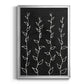 Ivory Vines I - Modern Framed Canvas Print