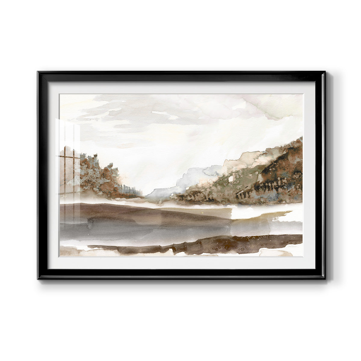 Mountain Time Premium Framed Print - Ready to Hang