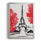 Day in Paris I - Modern Framed Canvas Print