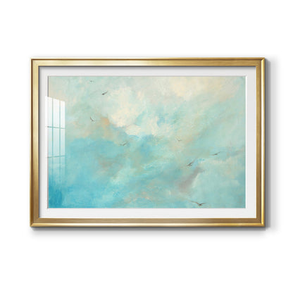 Flying Home  Premium Framed Print - Ready to Hang