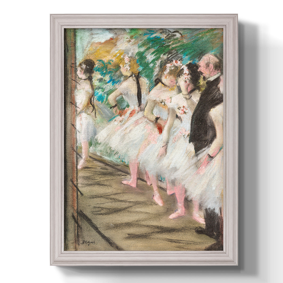 The Ballet, 1880 - Ornate Framed Canvas Print