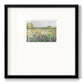 Country Meadow Premium Framed Print Double Matboard