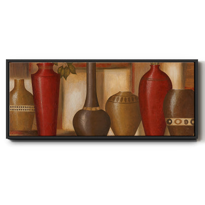 World Spice Revisited - Floater Framed Canvas Print
