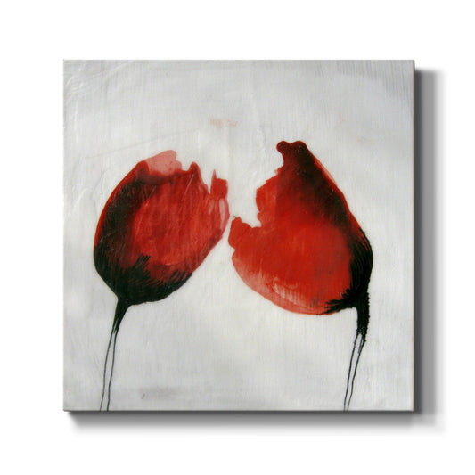 Red Drops II - Canvas Art Print