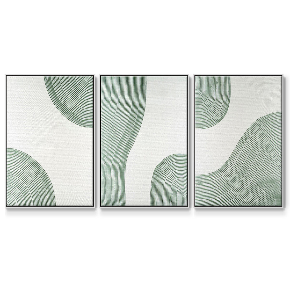 Get Going I - Floater Framed Canvas Set