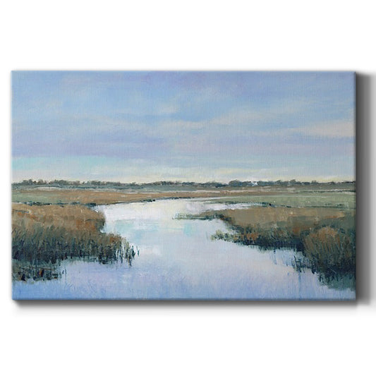 Coastal Plains II Premium Gallery Wrapped Canvas - Ready to Hang