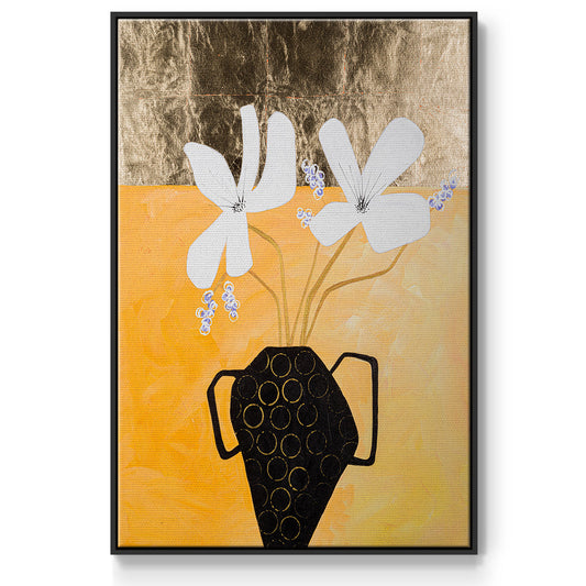 Enjoying the Company We Keep II - Floater Framed Canvas Print