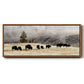 Heading Home - Floater Framed Canvas Print