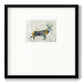Deer Totem - Double Matboard Framed Print