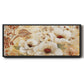 English Garden - Floater Framed Canvas Print