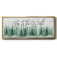 Joy to the World - Floater Framed Canvas Print