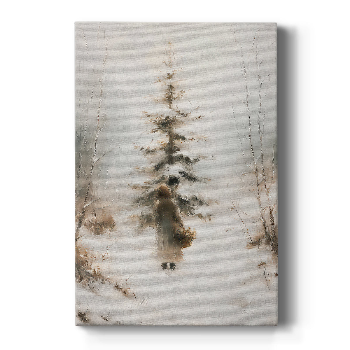 Twilight of Pearled Mistletoe - Canvas Art Print