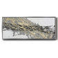 Mistral IV in White - Floater Framed Canvas Print