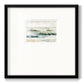 Pastel Panorama - Double Matboard Framed Print