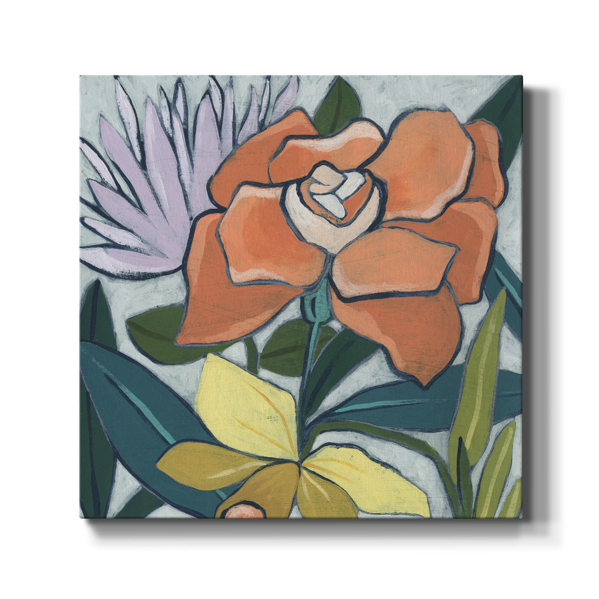 Window Box Garden I-Premium Gallery Wrapped Canvas - Ready to Hang