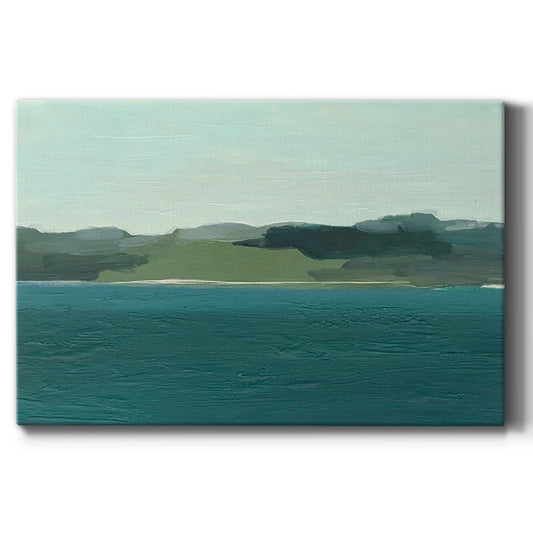 Calming Lake View I Premium Gallery Wrapped Canvas - Ready to Hang