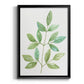 Spring Greens III - Modern Framed Canvas Print