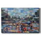 Red Traffic Premium Gallery Wrapped Canvas - Ready to Hang