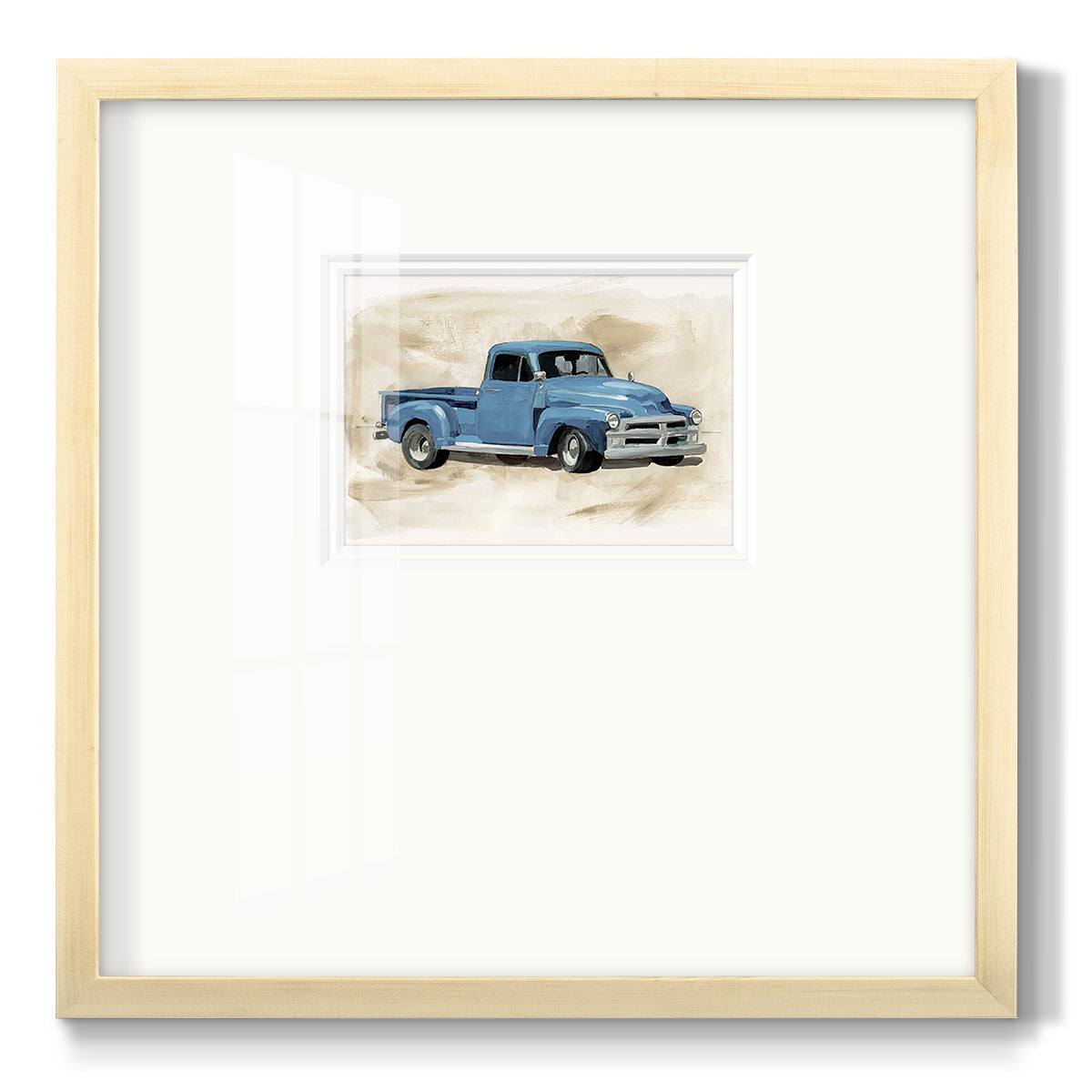 Pickup I Premium Framed Print Double Matboard