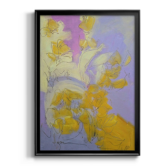 Free Bird - Modern Framed Canvas Print