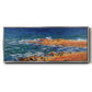 The 'Big Blue' Sea in Antibes, 1888 - Floater Framed Canvas Print