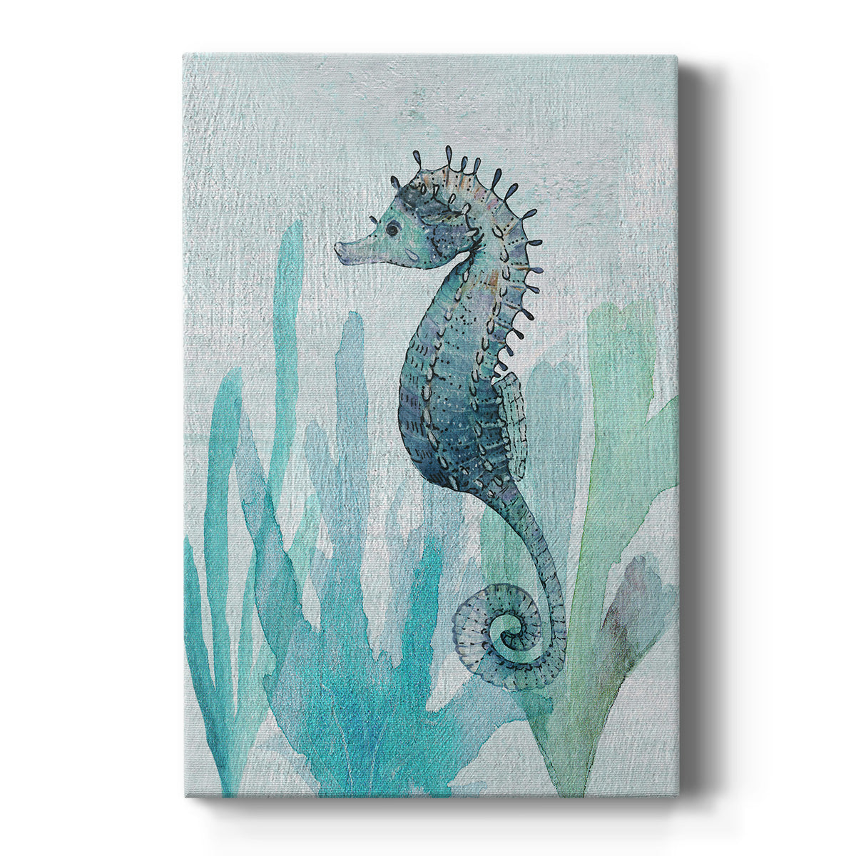 Seahorse II Premium Gallery Wrapped Canvas - Ready to Hang