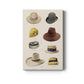 Vintage Hats II Premium Gallery Wrapped Canvas - Ready to Hang