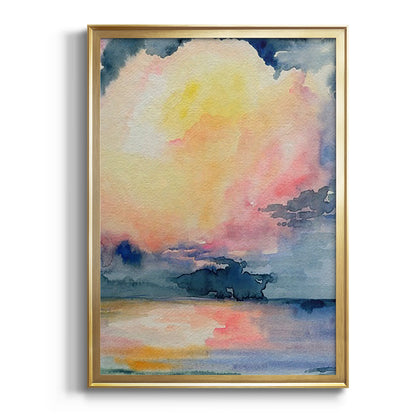 Prism Seascape I - Modern Framed Canvas Print